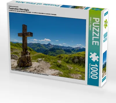 Produktbild von CALVENDO Puzzle Ein Motiv aus dem Kalender Faszination Oberallgäu | 1000 Teile Lege-Größe 64x48cm Foto-Puzzle für glückliche Stunden