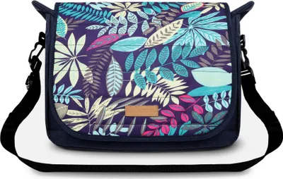 Produktbild von Zagatto Kinderwagentasche mit Griffen navy blau ZG689 für Kinderwagen Mama Tasche