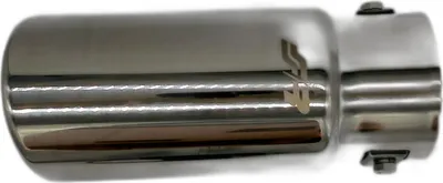 Image de Simoni Racing TRX/01 Pot d'échappement en acier inoxydable arrondi/incliné