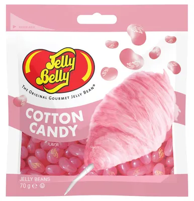 Image de Bonbons Jelly Belly Beans Coton Candy 70 g
