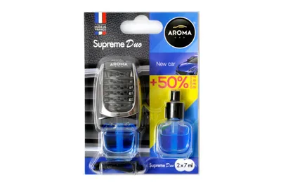 Obrázek produktu pro MTM INDUSTRIES Osvěžovač vzduchu AROMA CAR SUPREME DUO NEW CAR
