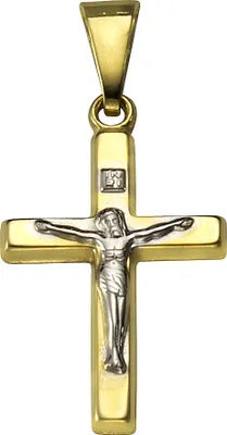 Produktbild von F Anhänger 333/- Gold 2,4cm mehrfarbig 371340709