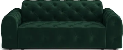 Produktbild von Emoebel24 Sofa 230x94x80 cm Chesterfield Candi Dunkelgrün