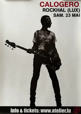 Image de Calogero - AFFICHE / POSTER - 60x84cm