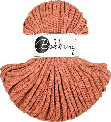Zdjęcie produktu dla Bobbiny Premium 5 mm 50 m Terracotta Sznurek