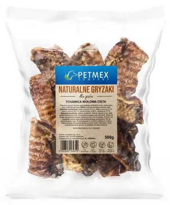 Immagine prodotto di Trachea bovina PETMEX – premio per cani – 500 g