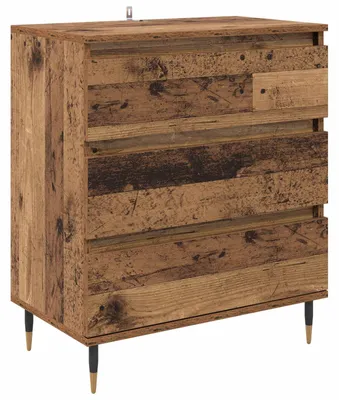 Obrázok produktu pre Servírovacia skriňa so zásuvkou Staré drevo 60 x 35 x 70 cm