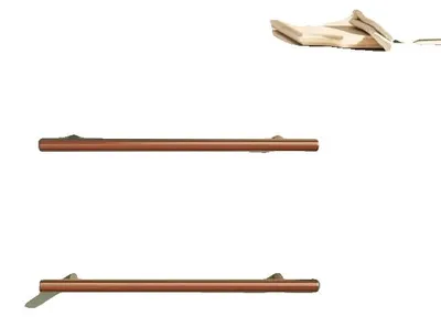 Productafbeelding van Kastgrepen, metalen constructie, elegante bronzen afwerking, legergroen