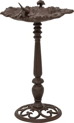Produktbild von Vogeltränke Vogelbad Garten Vogelbecken Vogel Tränke Eisen Antik-Stil 61cm