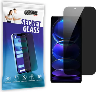 Zdjęcie produktu dla GrizzGlass Xiaomi Privacy Glass SecretGlass dla Redmi Note 12 Pro+