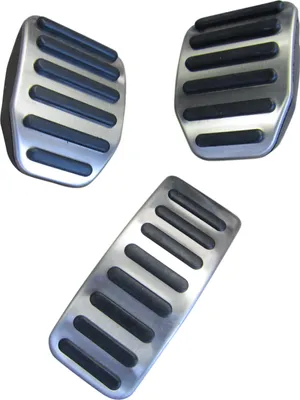 Produktbild von Original VW Pedale Pedalkappen Gummi Schaltung SET für VW T5 T6 V VI + Multivan