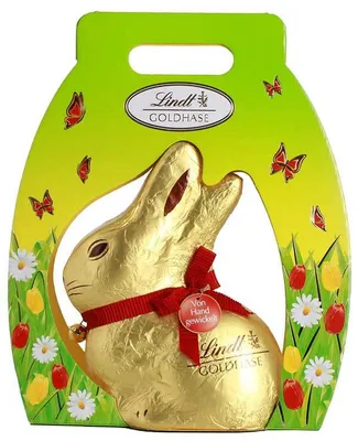 Verpackungsbild Lindt Goldhasen aus Alpenmilch 500g 3er Pack