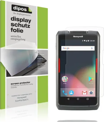 Produktbild von 4x Schutzfolie für Honeywell ScanPal EDA71 matt Displayschutzfolie Folie Display Schutz dipos