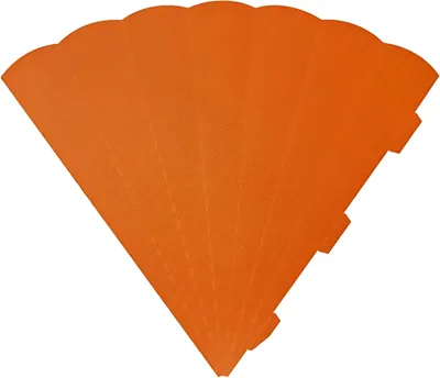 Produktbild von HEYDA 204870085 Schultüten-Zuschnitt 69 cm orange