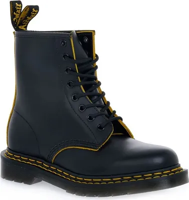Zdjęcie produktu dla Dr Martens 1460 Double Stitch Leather Ankle Boots - Black, 3