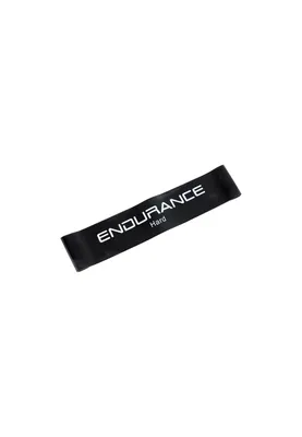 Immagine prodotto di ENDURANCE - Attrezzatura per il fitness, elastico di allenamento - Resistenza elevata, livello di durezza 1001, colore nero, taglia unica