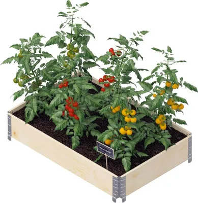 Produktbild von Upyard Palettenrahmen Hochbeet 120 x 80 cm, stapelbar