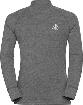 Produktbild von ODLO BL TOP Turtle neck l/s ACTIVE WARM ECO K odlo steel grey melange 104