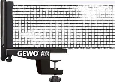 Produktbild von GEWO Tischtennisnetz CS Profi – stabil, mit Metallgarnitur & Höhenverstellung