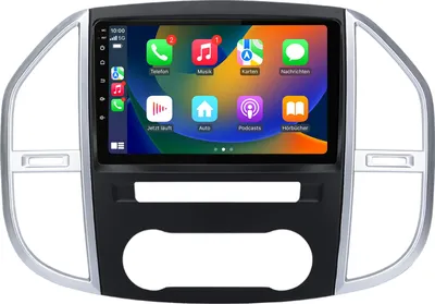 Zdjęcie produktu dla Radio samochodowe Android do Mercedes Benz Vito W447 2014-2020 Wireless CarPlay Android Auto WiFi GPS Navi RDS DSP DAB+ BT 10 cali 2+32GB