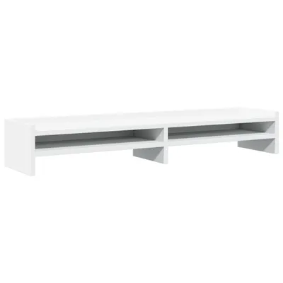 Produktbild von "Winteraktion" Monitorständer Weiß 100x24x16 cm Holzwerkstoff - Monitorständer CC22067
