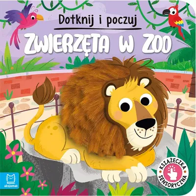 Immagine prodotto di Zwierzęta w zoo. Dotknij i poczuj. Książeczka sensoryczna
