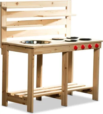 Produktbild von Coemo Matschküche Outdoor-Küche Garten-Spieltisch für Kinder