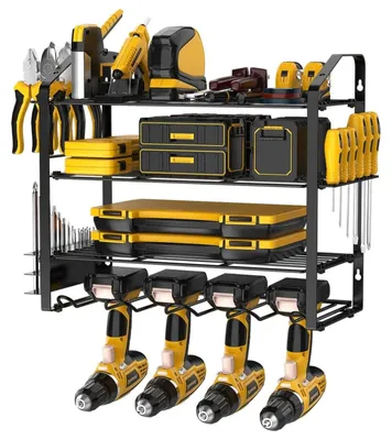 Produktbild von Omgoods – Werkzeugorganizer mit 4 Fächern zur Wandmontage