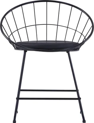 Produktbild von vidaXL Esszimmerstühle 2 Stk. Schwarz Kunstleder Stahl
