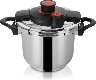 Produktbild von Stahl-Schnellkochtopf mit automatischer Schließung STORM 7 l