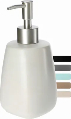 Zdjęcie produktu dla KADAX Dozownik Ceramiczny Na mydło W Płynie Żelu 400 ml