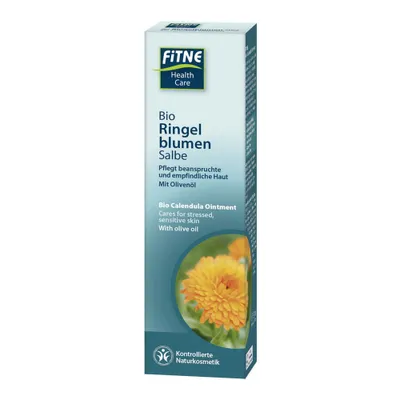 Produktbild von Bio Ringelblumen Salbe 75 ml für beanspruchte Haut, mildert Reizungen, unterstützt Regeneration