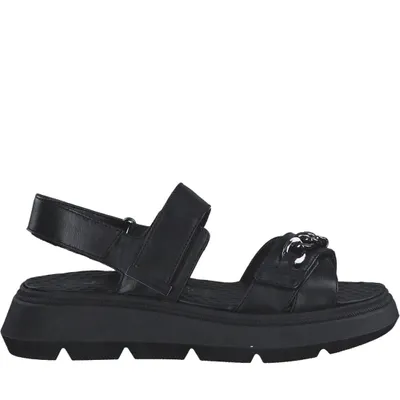 Produktbild von Tamaris Damen Klassische Sandalen 1-28229-20 001 Farbe:Schwarz Größe: 37