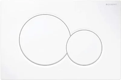 Produktbild von Geberit Sigma 01 Betätigungsplatte – Weiß – für UP300