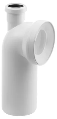 Produktbild von Bruckner WC-Anschlussbogen 90, mit Anschluss, 110mm