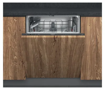 Immagine prodotto di Hotpoint H2I HKD526, Completamente integrato, Dimensione standard (60 cm), Nero, Pulsanti, 1,3 m, 1,55 m