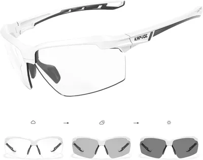 Immagine prodotto di Occhiali da ciclismo fotocromatici, montatura in TR90, protezione UV400, colore nero, per ciclismo