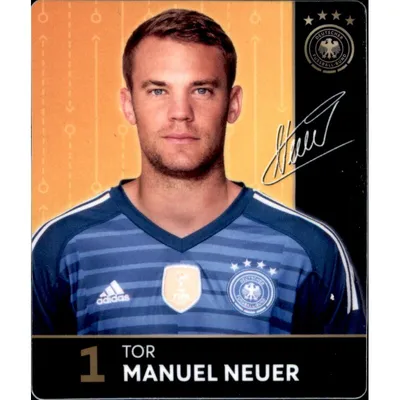 Produktbild von 1 - Manuel Neuer - REWE WM18 Sammelkarte