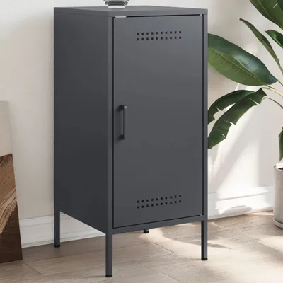 Produktbild von vidaXL Sideboard Anthrazit 36x39x79 cm Stahl