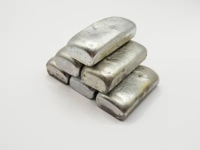 Produktbild von Alu-Guss-Legierung AlSi10Mg in 100 g Barren, Gewicht: 1 kg