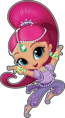 Image de Décoration murale Shimmer & Shine, chatoyante, petite