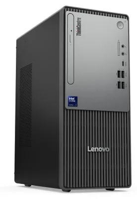 Produktbild von Lenovo ThinkCentre neo 50t Gen 6 13BD - Tower - Core Ultra 5 225 - RAM 16 GB - SSD 512 GB - TCG Opal Encryption 2, NVMe - Intel Graphics - Win 11 Pro - Monitor: keiner - Tastatur: Deutsch - Schwarz - Lenovo TopSeller - mit 1 Jahr Lenovo Vor-Ort-Support