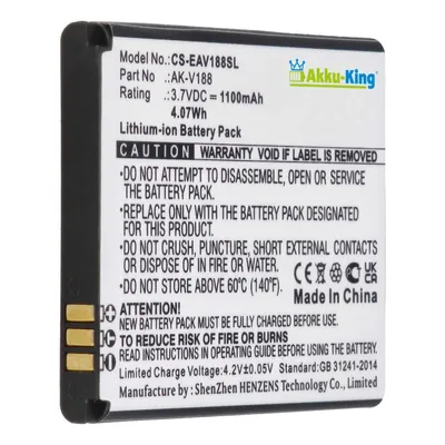Akku fuer Emporia Touch Smart - 1100mAh