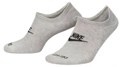 Immagine prodotto di Nike - Calzini "Plus" per uomo/donna Unisex - Uso quotidiano (confezione da 3) MR78489 (34 EU - 38 EU) (Grigio)