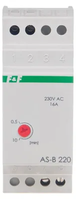 Produktbild von Modularer Treppenhausschalter 16A 0,5-10min 230V AC F&F AS-B220