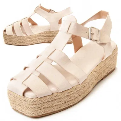 Produktbild von Montevita Plateausandale Mecali Beige