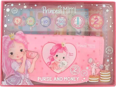 Produktbild von Depesche - Princess Mimi Geldbörse Spielgeld Set für Kinder Mädchen