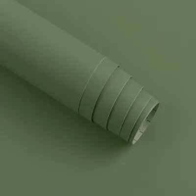 Productafbeelding van Donkergroen Zelfklevend Behang voor Meubels 60 x 500 cm