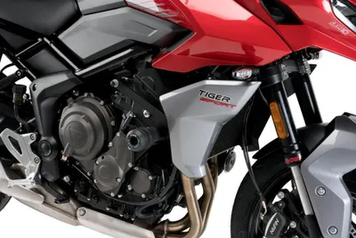 Produktbild von PUIG 20631N crash pady ramy Vintage 2.0 pasują do TRIUMPH TRIDENT 660 Black