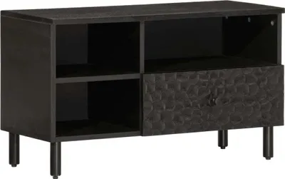Produktbild von TV-Schrank 80x33x46 cm Massivholz Mango - TV-Schränke 356836